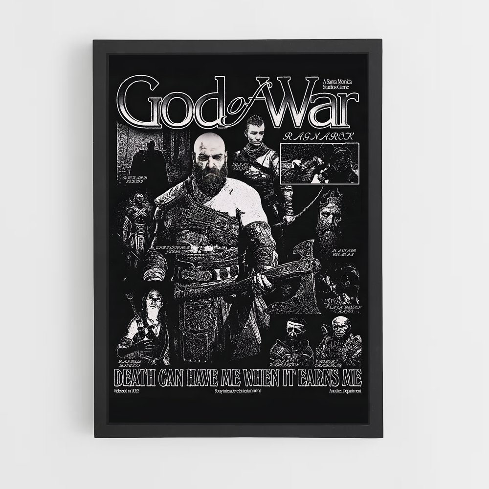 Poster God of War Nordic Adventure (vue 2)