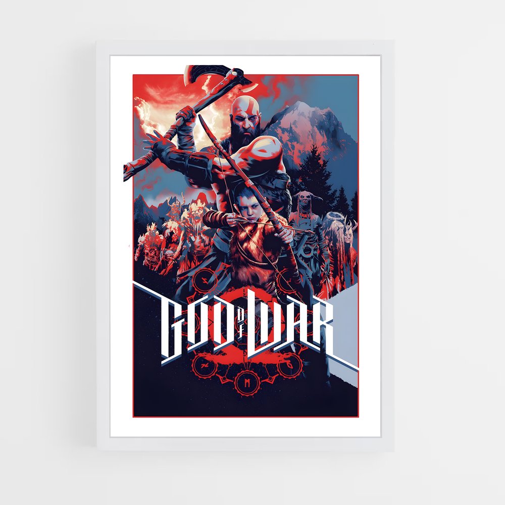 Poster God of War Triumph (vue 3)