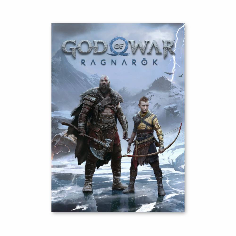 Poster Ragnarok Aventure – affiche God of War