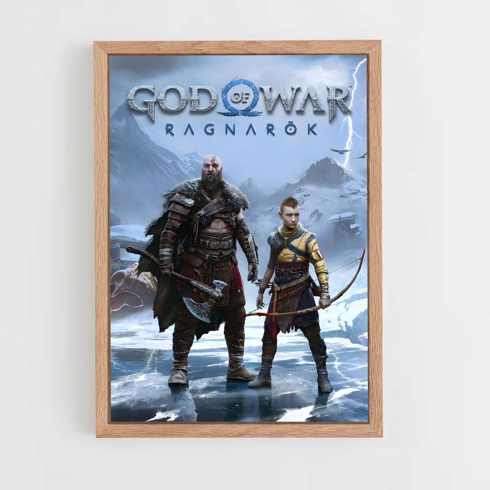 Poster Ragnarok Aventure – affiche God of War (vue 4)