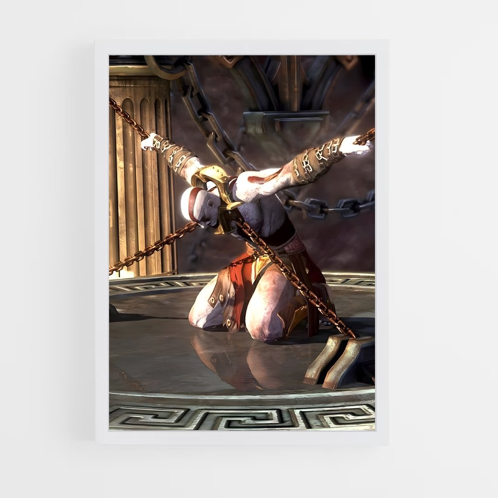 Poster Déchaînement Divin – affiche God of War (vue 3)