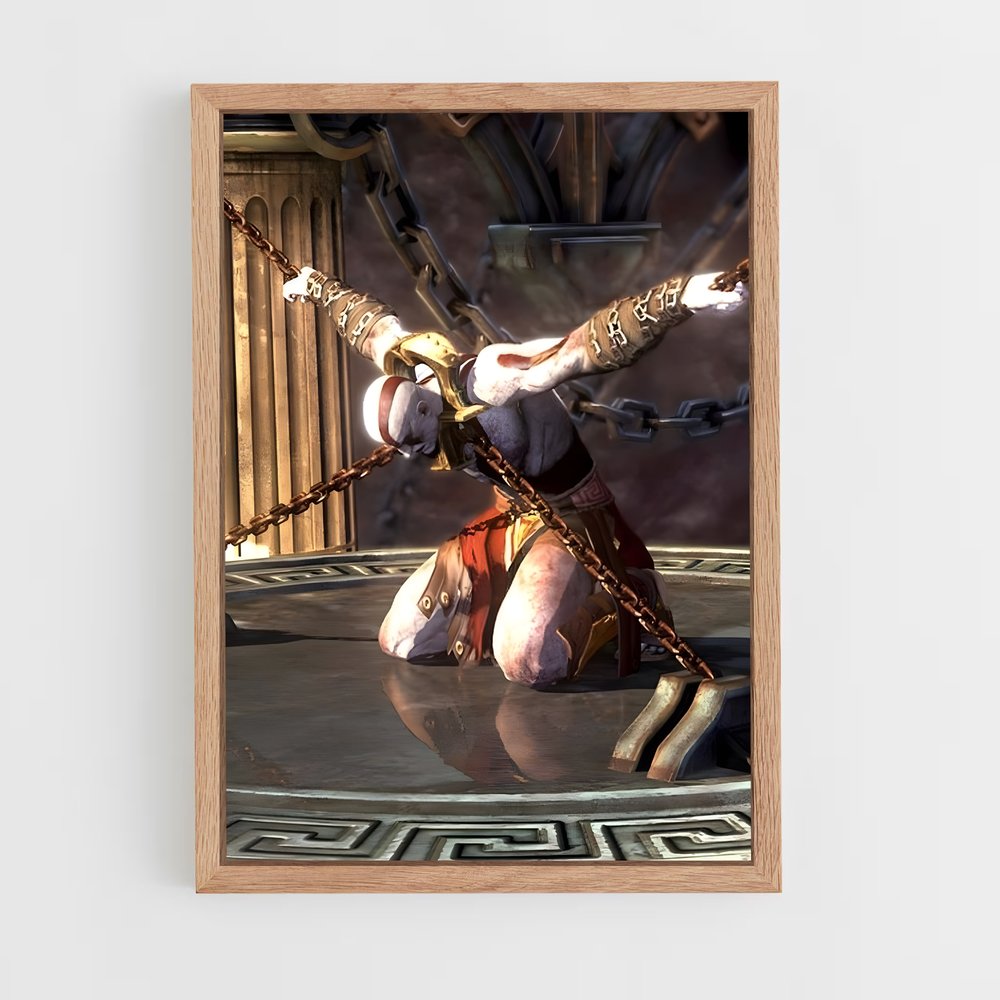 Poster Déchaînement Divin – affiche God of War (vue 4)