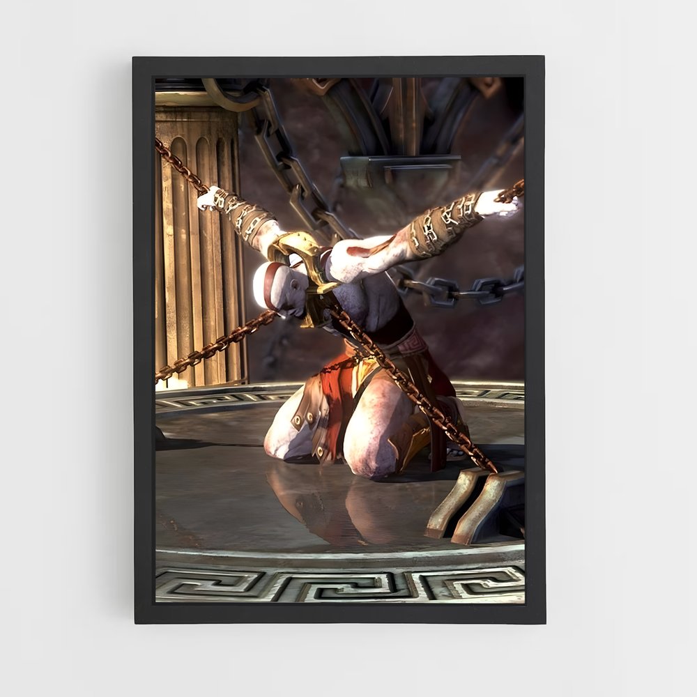 Poster Déchaînement Divin – affiche God of War (vue 2)