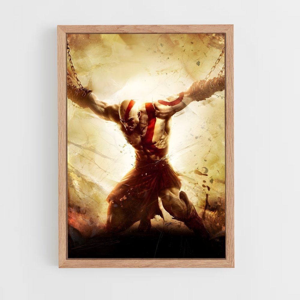 Poster Warlord's Struggle – affiche God of War (vue 4)