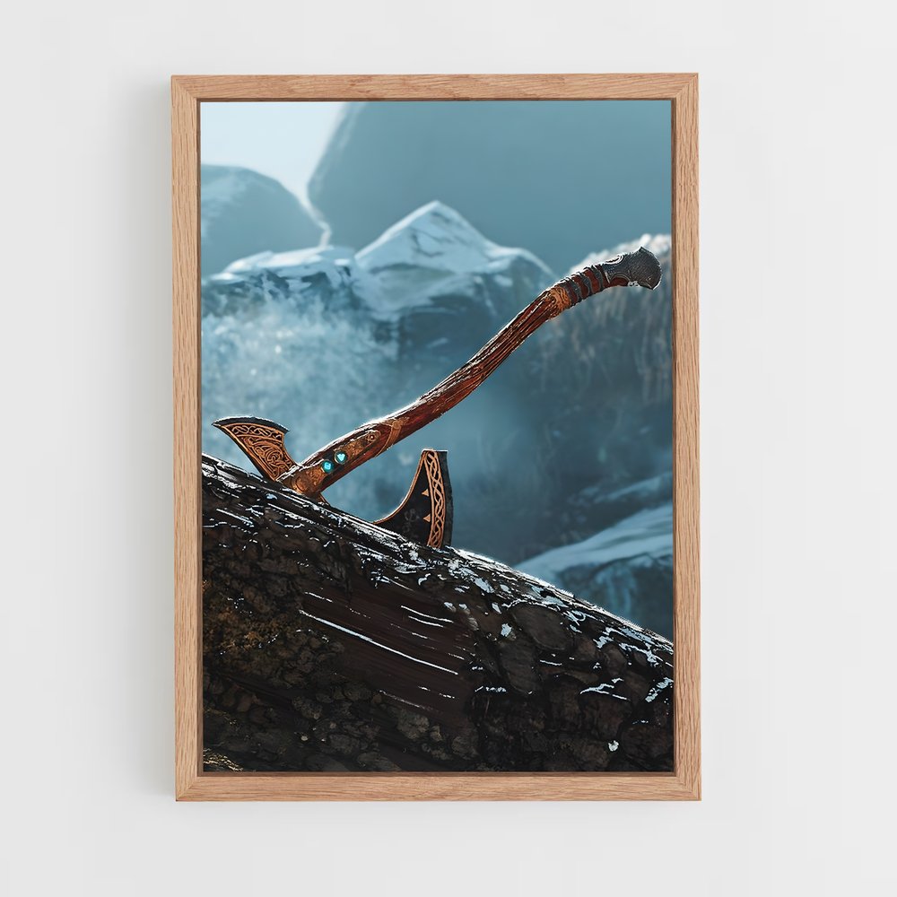 Poster Leviathan – affiche God of War (vue 4)