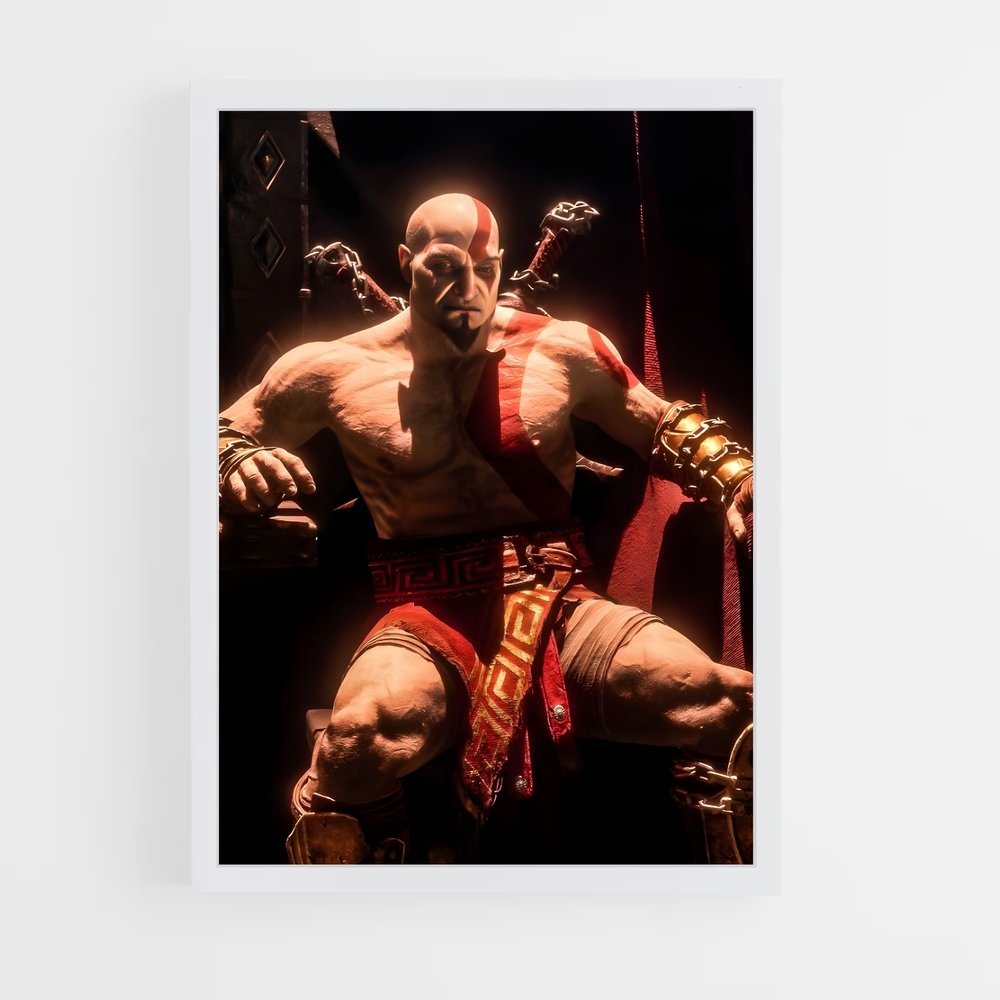 Poster Throne of Power – affiche God of War (vue 3)
