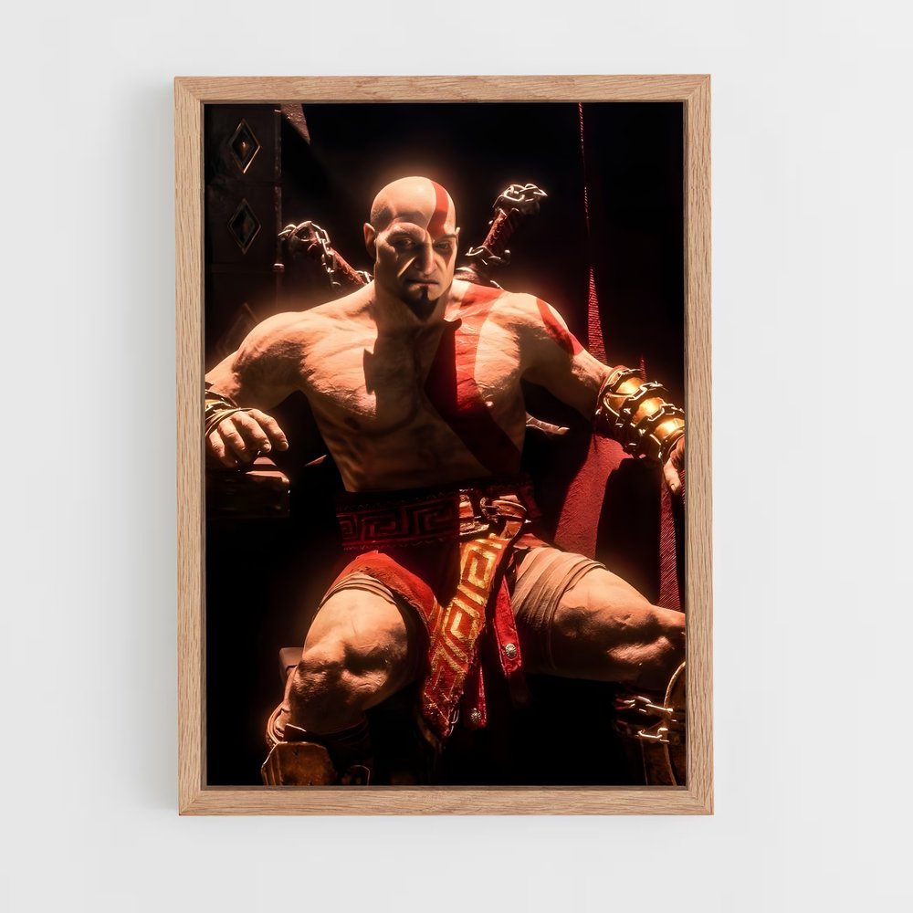 Poster Throne of Power – affiche God of War (vue 4)