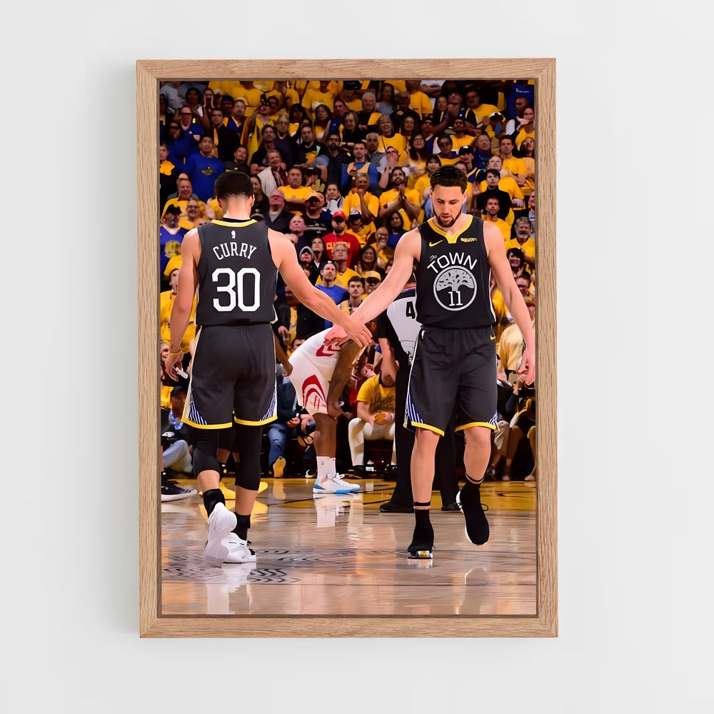 Poster Golden State Warrior Match – affiche Basketball (vue 4)