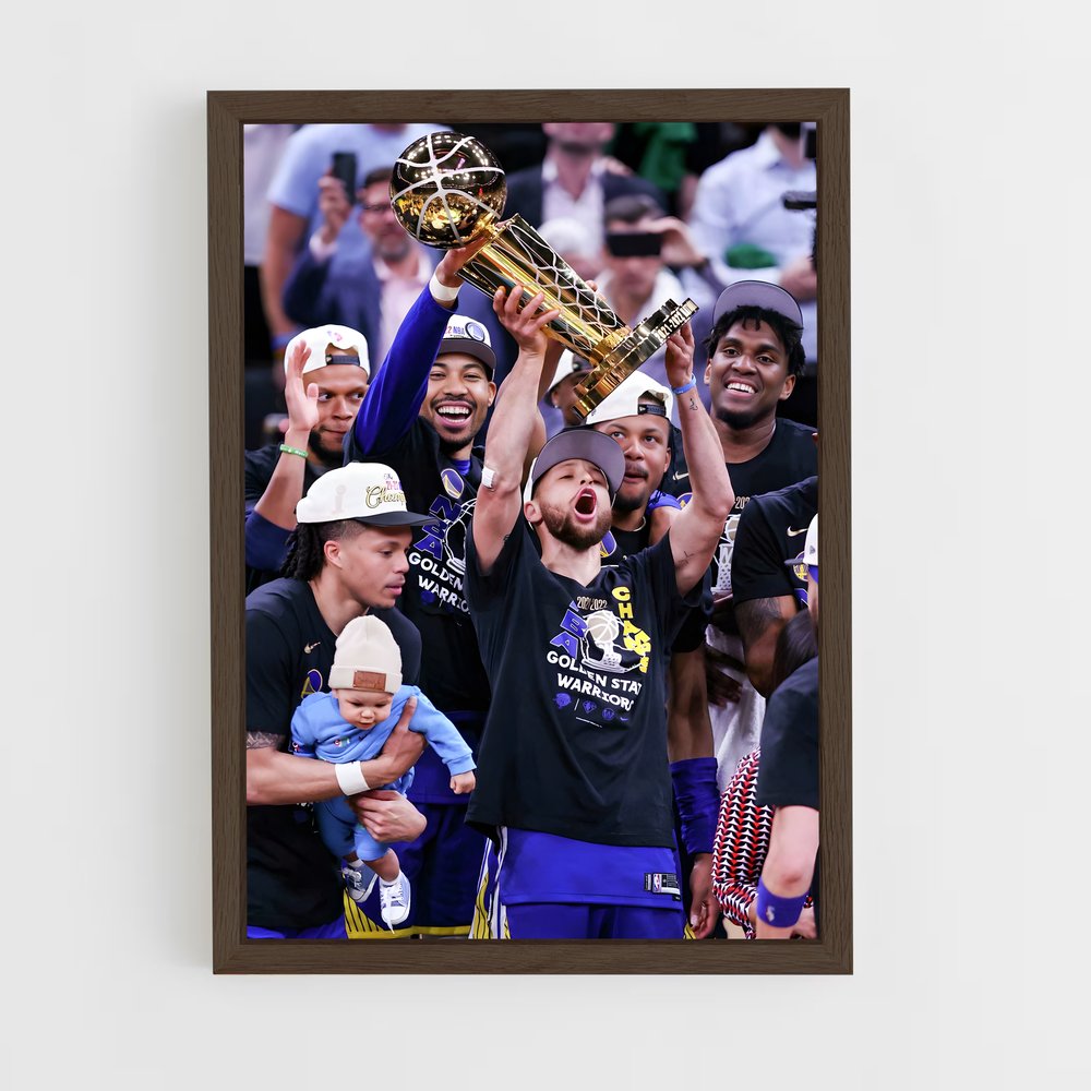 Poster Golden State Warrior Coupe – affiche Basketball (vue 5)