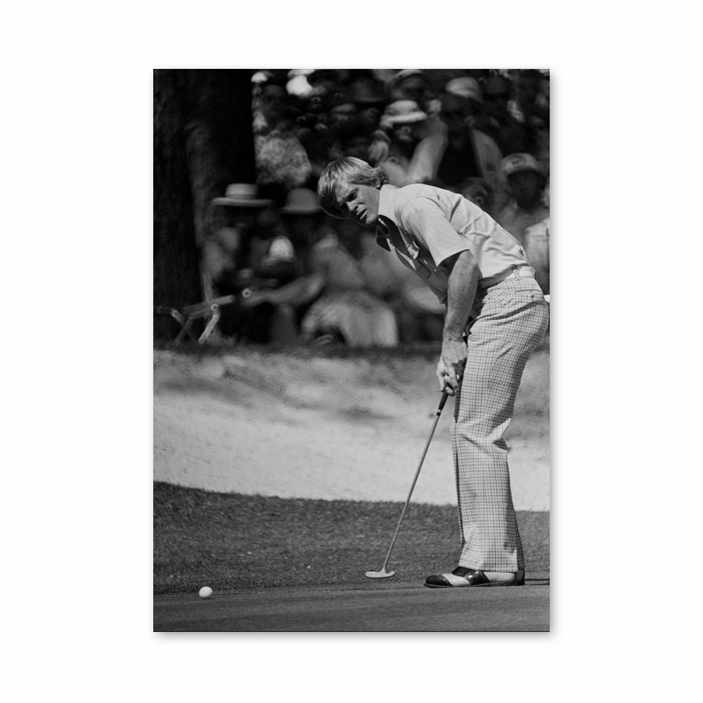 Poster Johnny Miller putt