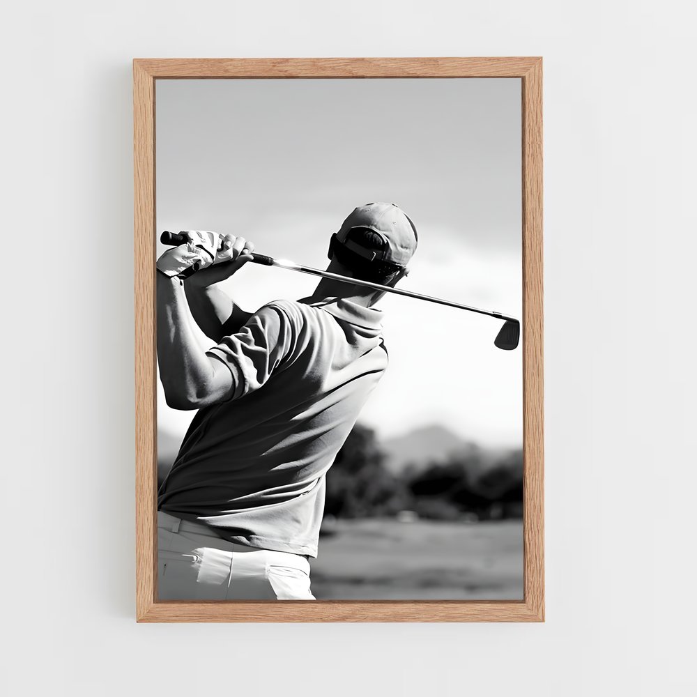 Poster Tiger Woods cri – affiche Golf (vue 4)