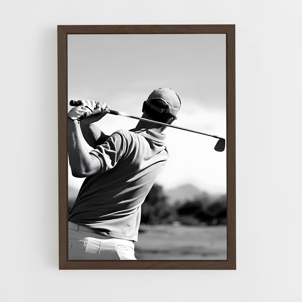 Poster Tiger Woods cri – affiche Golf (vue 5)