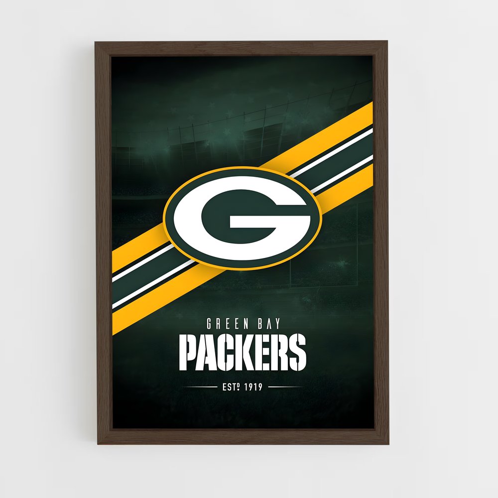 Poster Logo Packers – affiche Football US (vue 5)