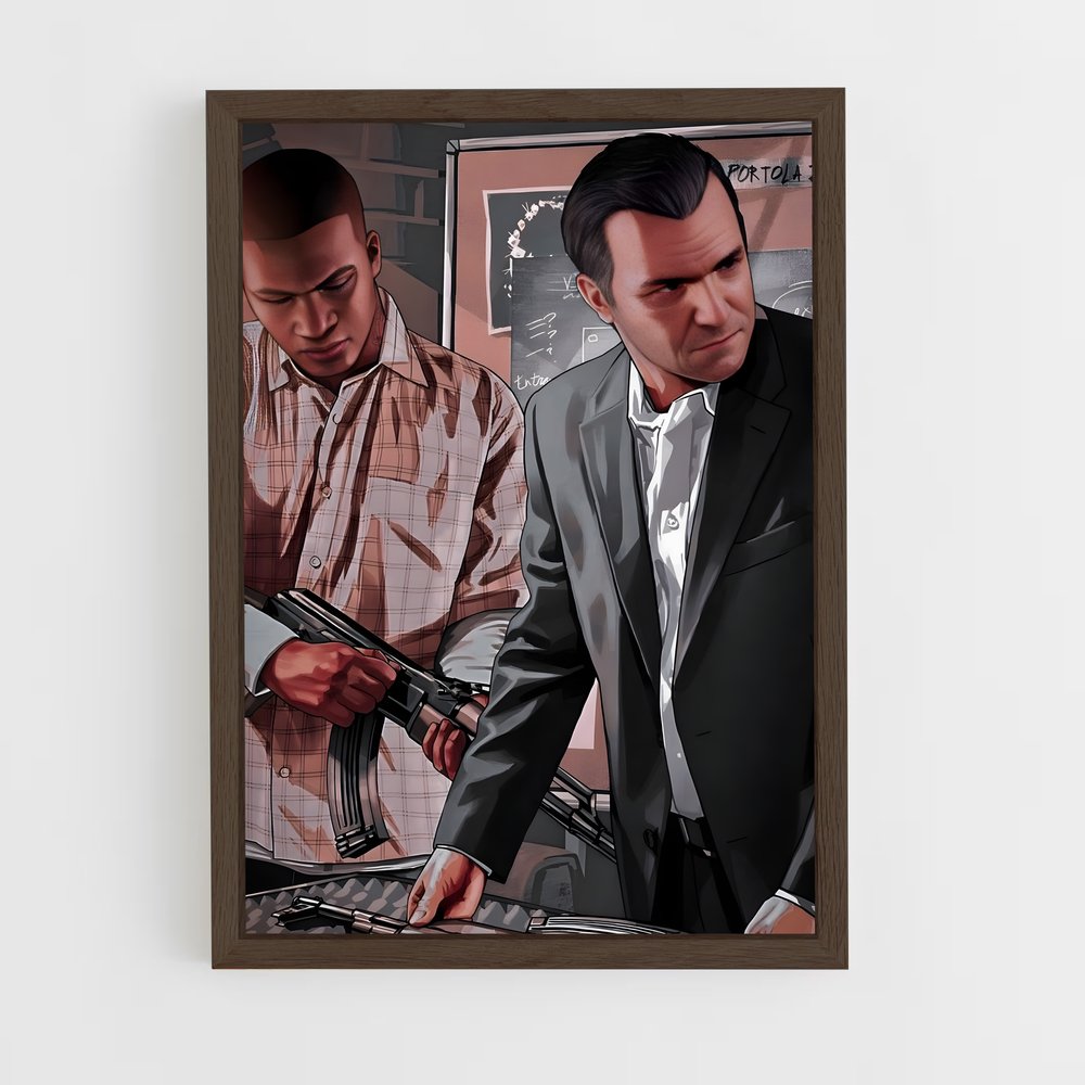 Poster GTA V Mafia (vue 5)