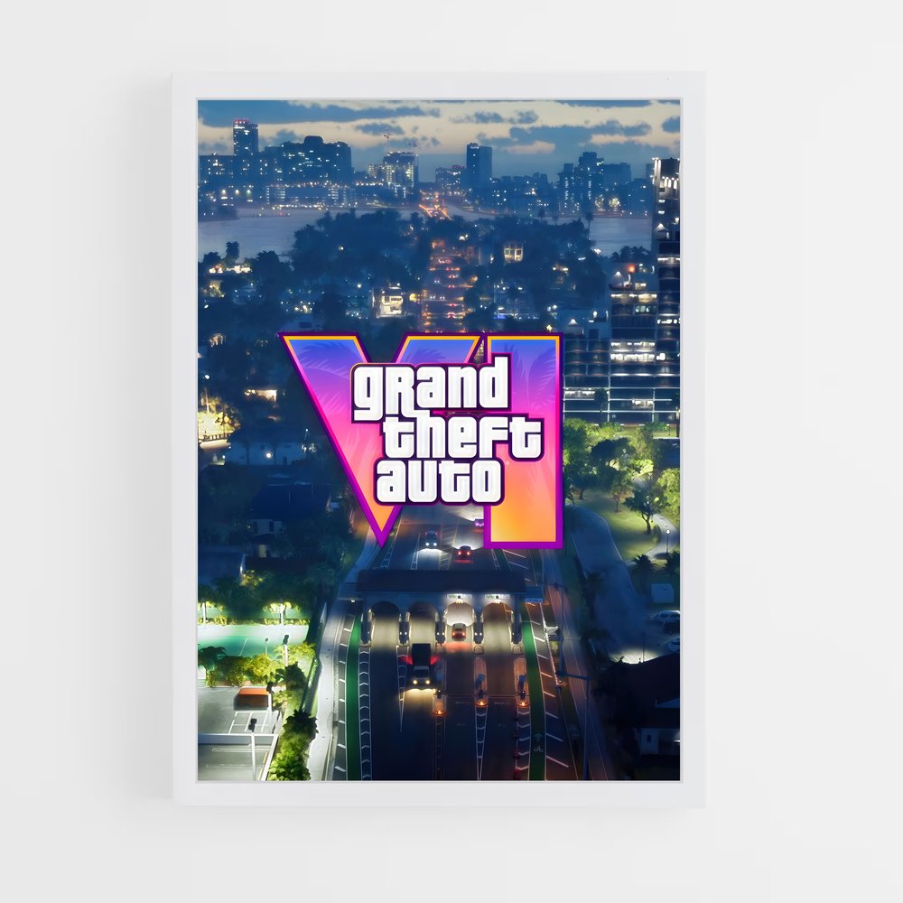 Poster GTA VI (vue 3)