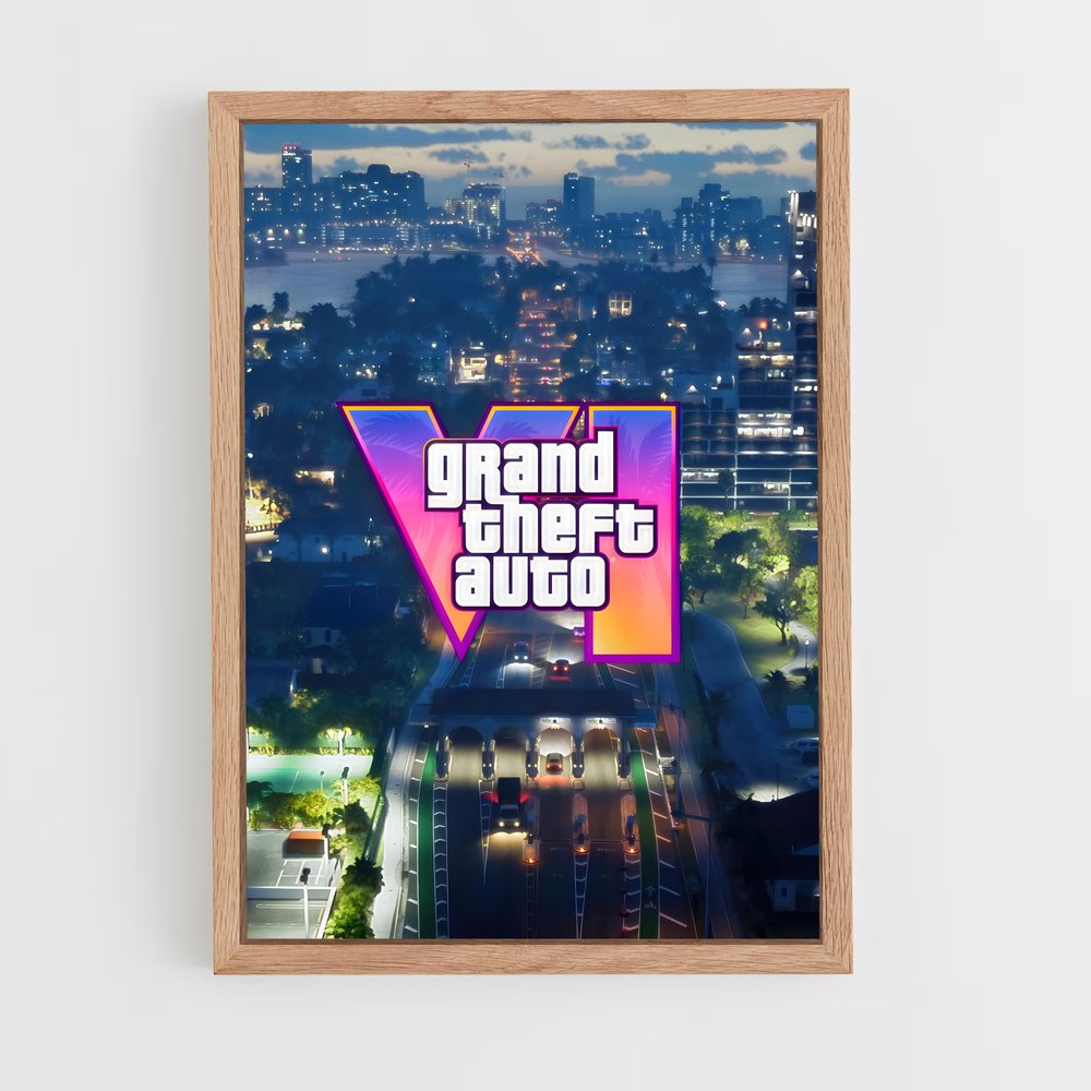 Poster GTA VI (vue 4)