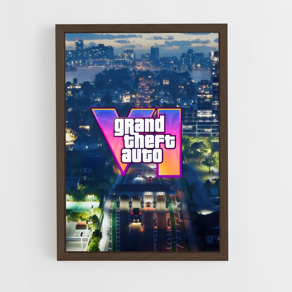 Poster GTA VI (vue 5)