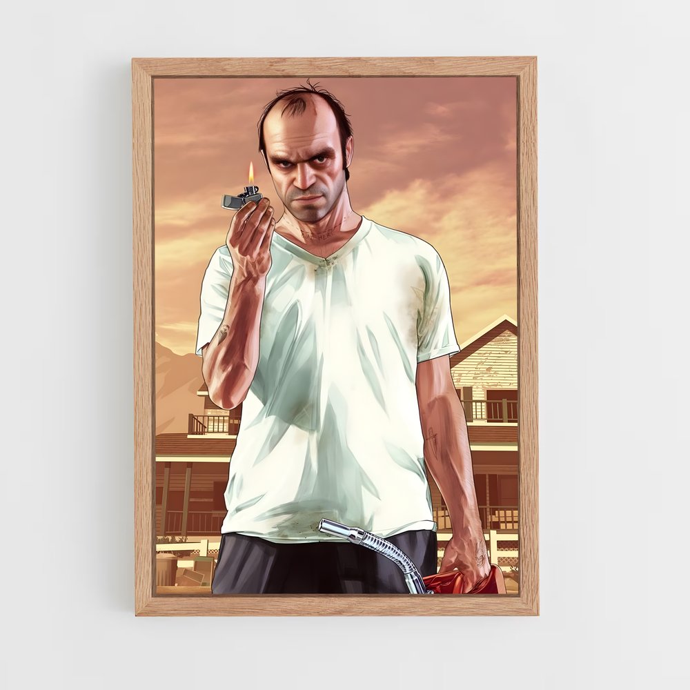 Poster GTA V Pyromane (vue 4)
