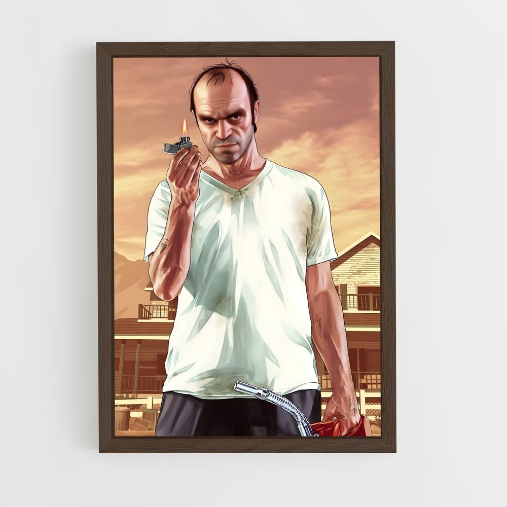 Poster GTA V Pyromane (vue 5)
