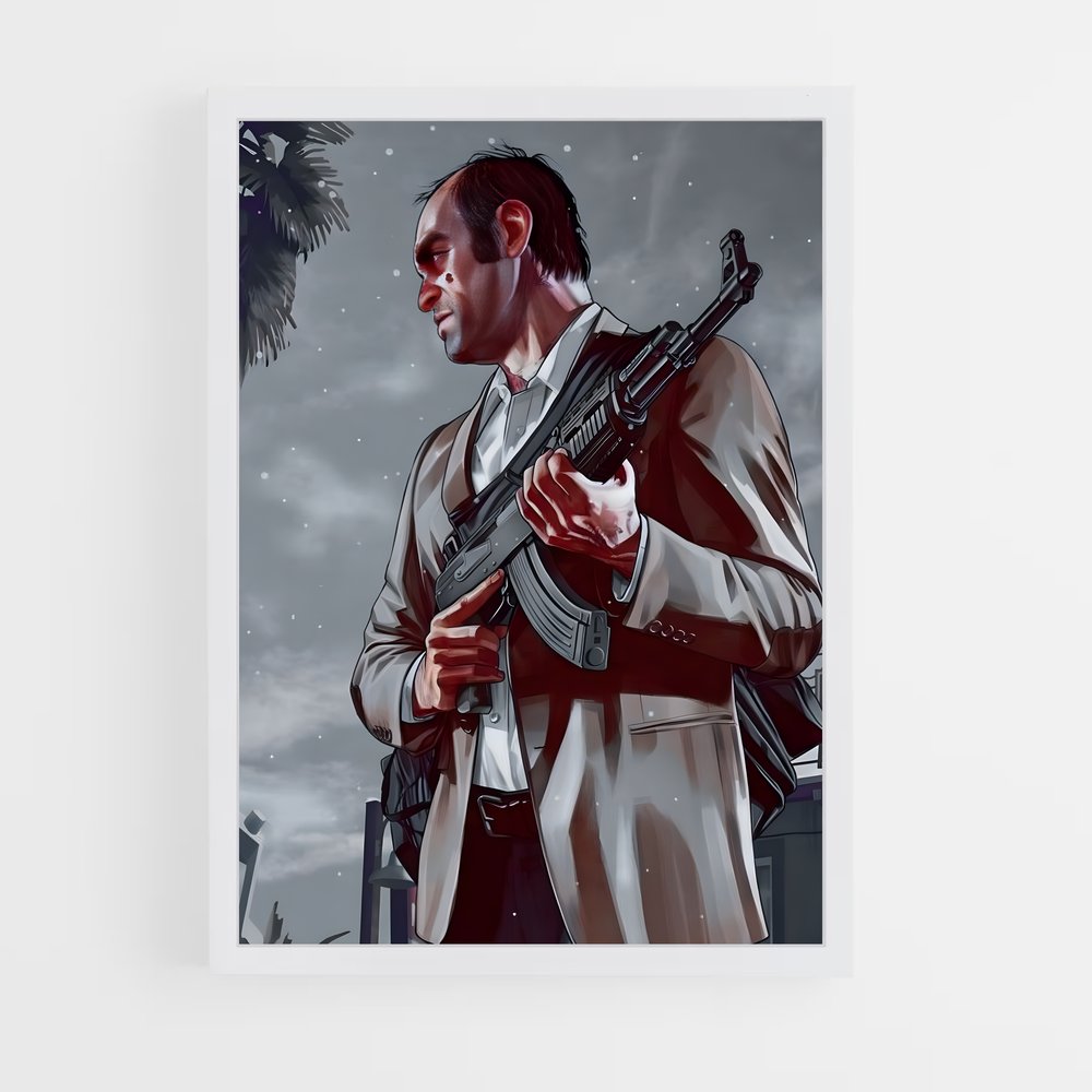 Poster Trevor – affiche GTA V (vue 3)