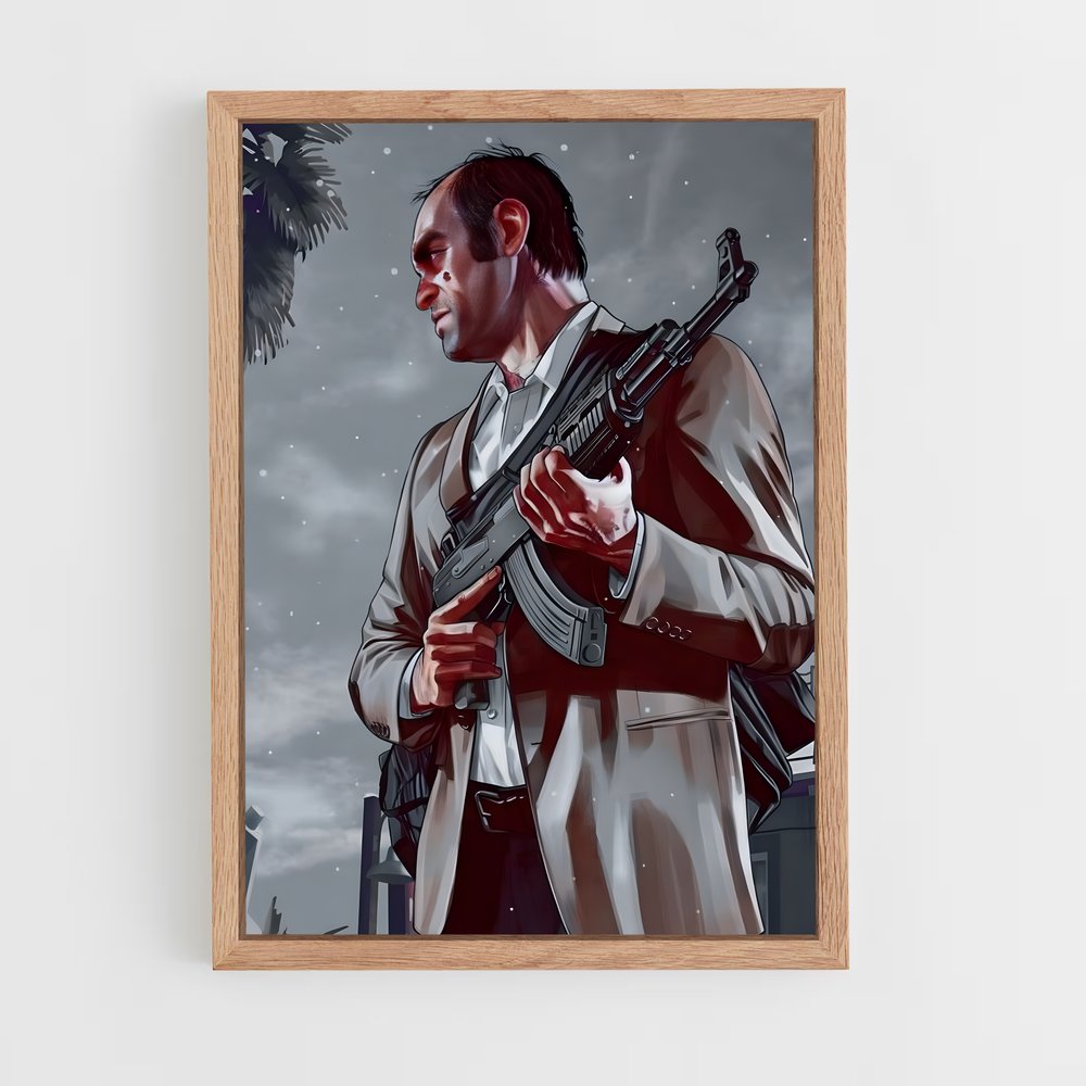Poster Trevor – affiche GTA V (vue 4)