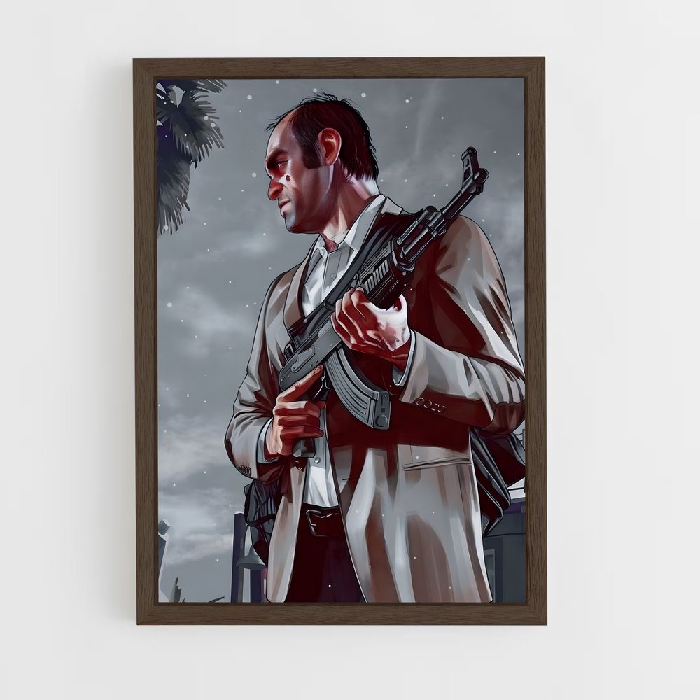 Poster Trevor – affiche GTA V (vue 5)