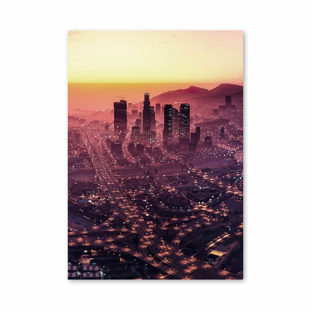 Poster Los Santos – affiche GTA V