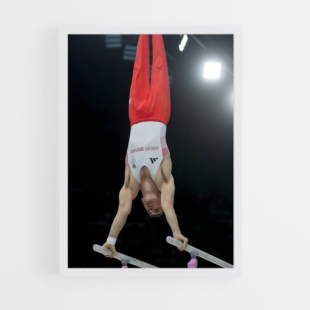 Poster Acrobatique – affiche Gymnastique (vue 3)