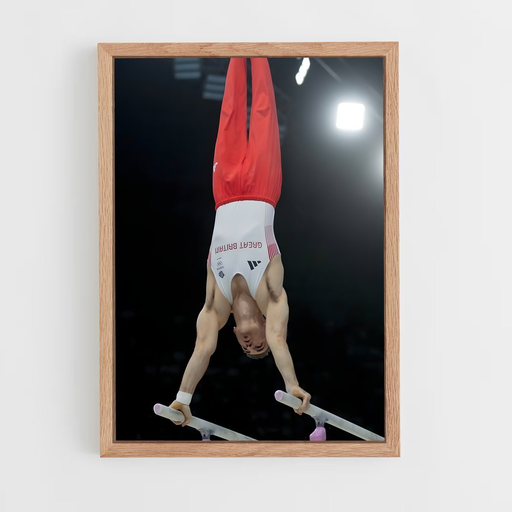 Poster Acrobatique – affiche Gymnastique (vue 4)