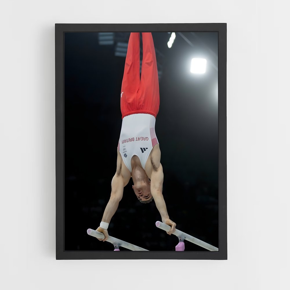 Poster Acrobatique – affiche Gymnastique (vue 2)