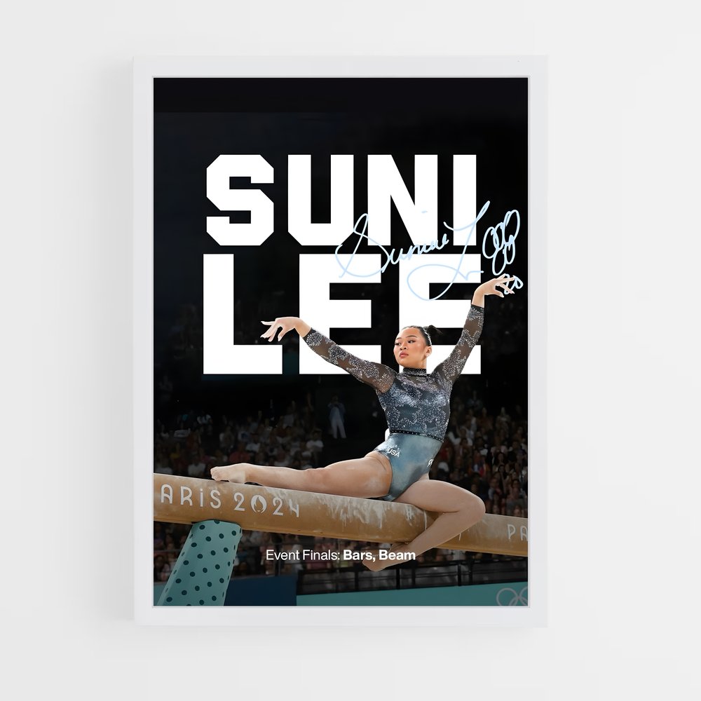 Poster Équilibre Paris – affiche Gymnastique (vue 3)