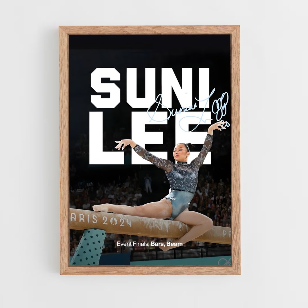 Poster Équilibre Paris – affiche Gymnastique (vue 4)