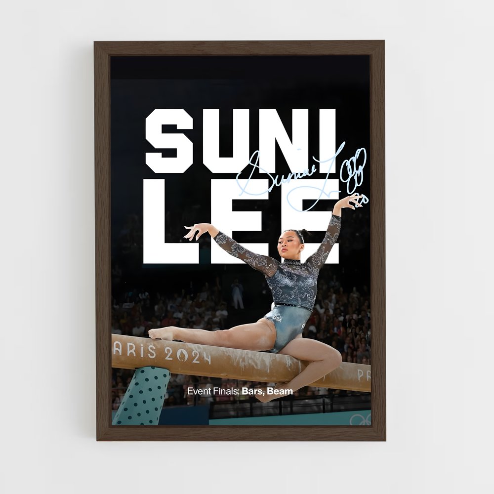 Poster Équilibre Paris – affiche Gymnastique (vue 5)