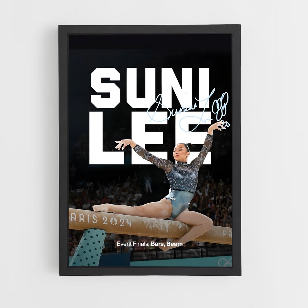 Poster Équilibre Paris – affiche Gymnastique (vue 2)