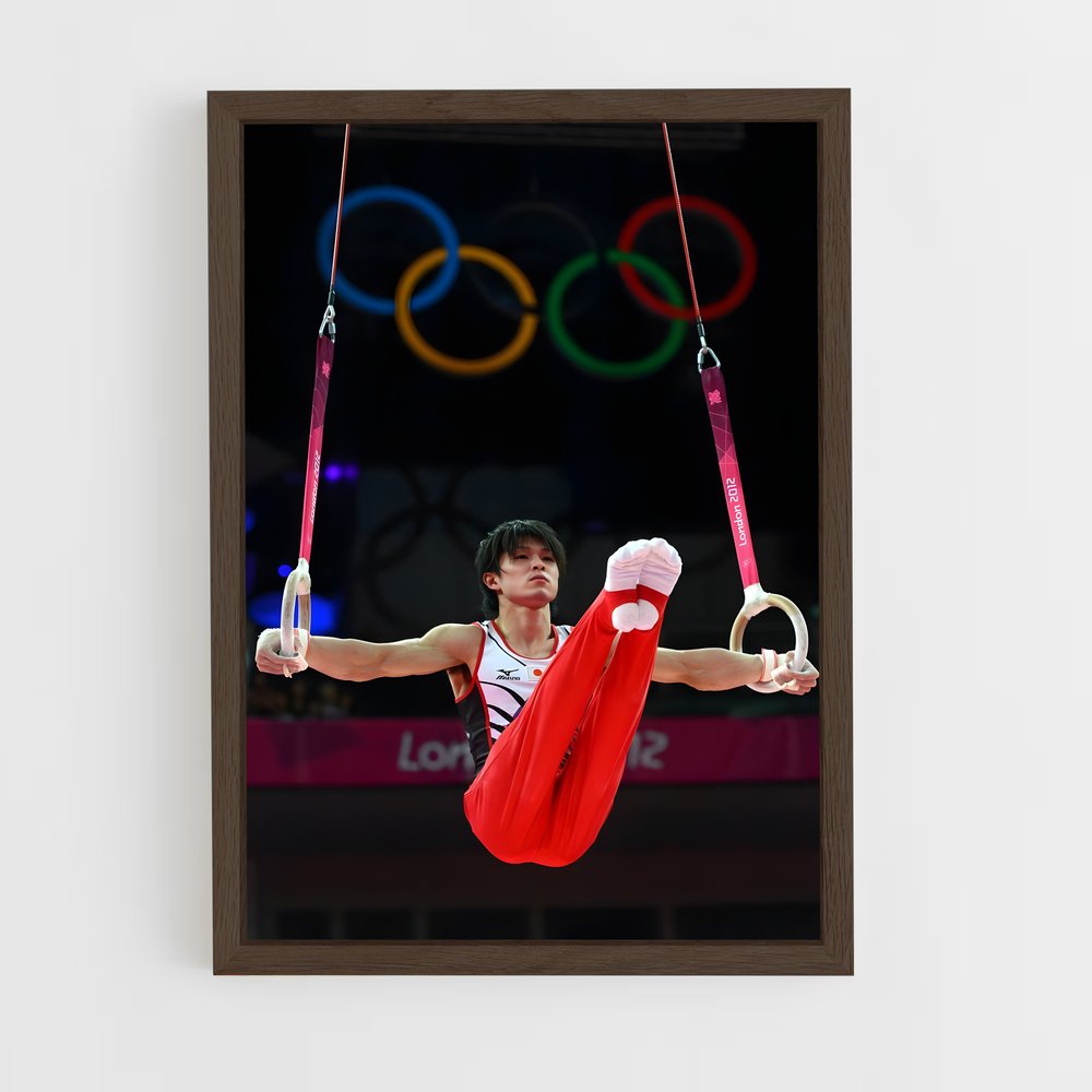 Poster Athlète Olympique – affiche Gymnastique (vue 5)