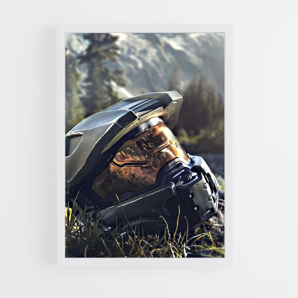 Poster Aube Galactique – affiche Halo (vue 3)