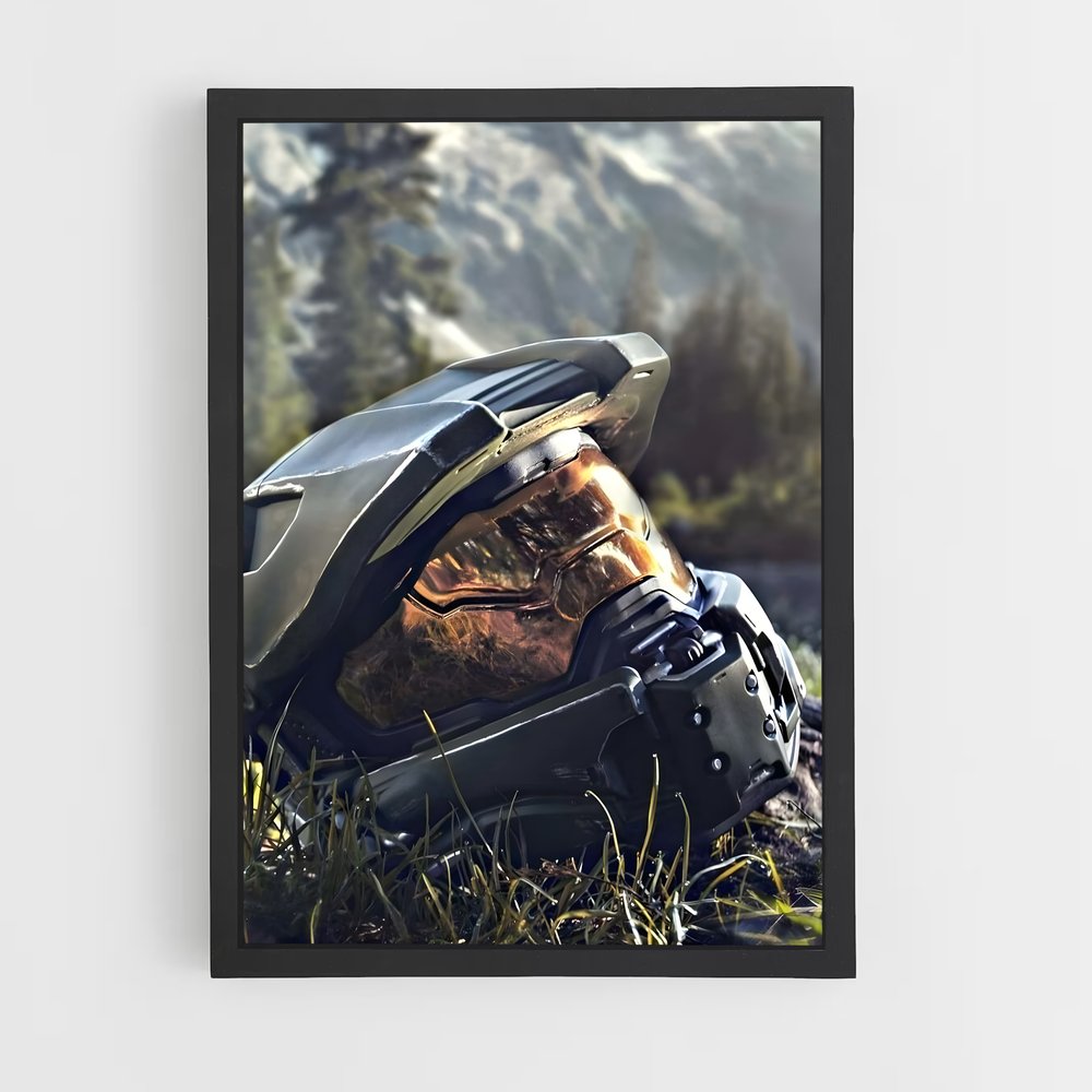 Poster Aube Galactique – affiche Halo (vue 2)