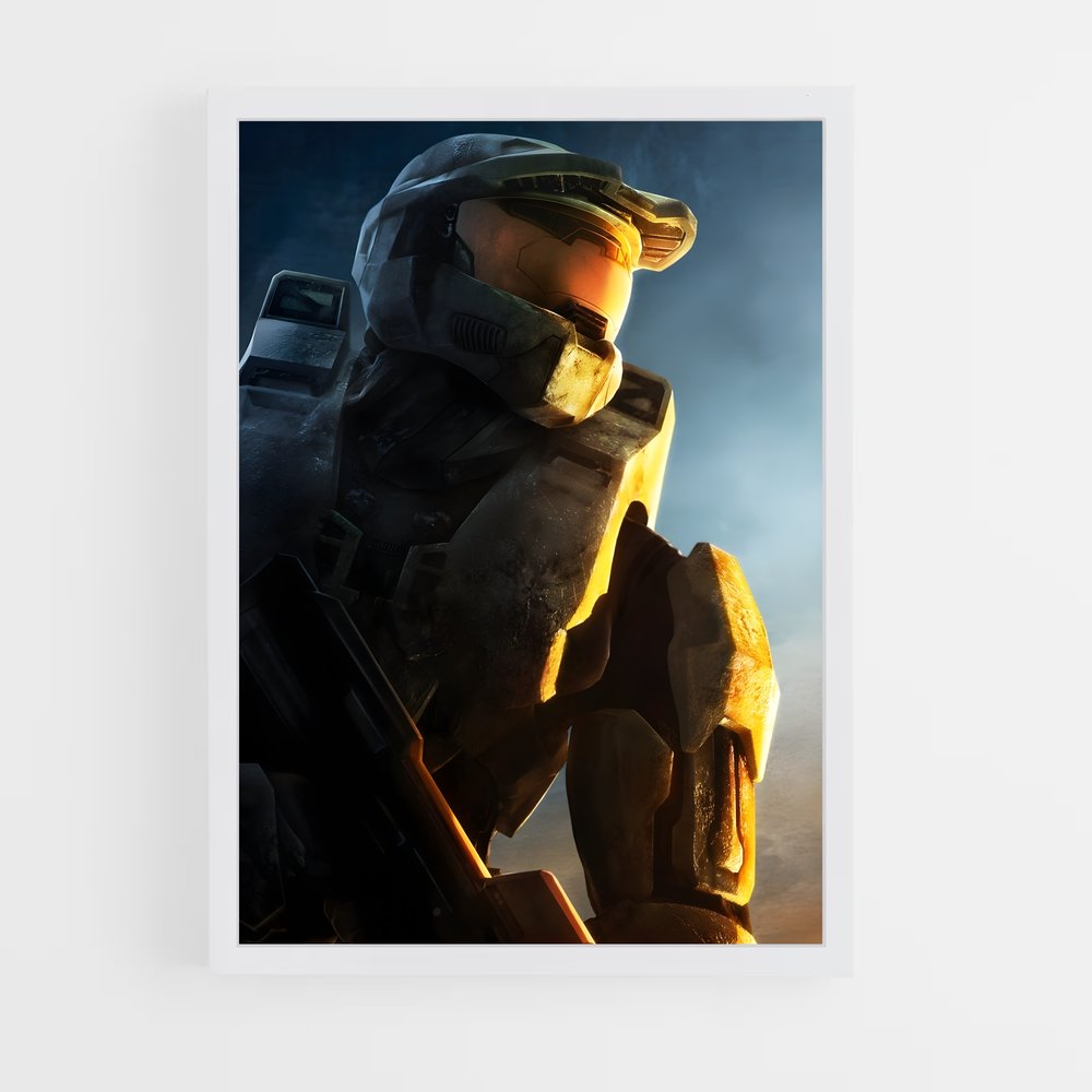 Poster Halo Warrior (vue 3)