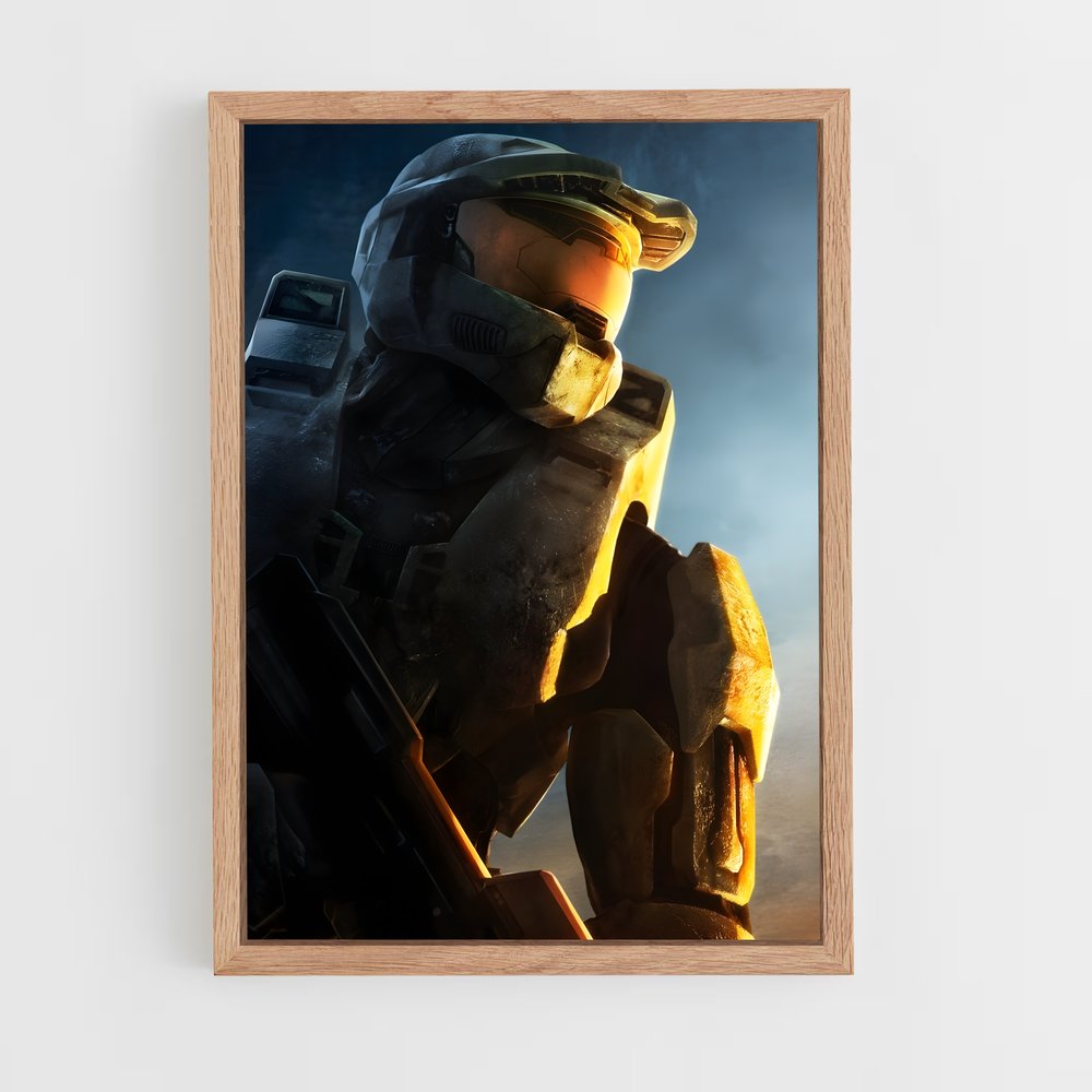 Poster Halo Warrior (vue 4)