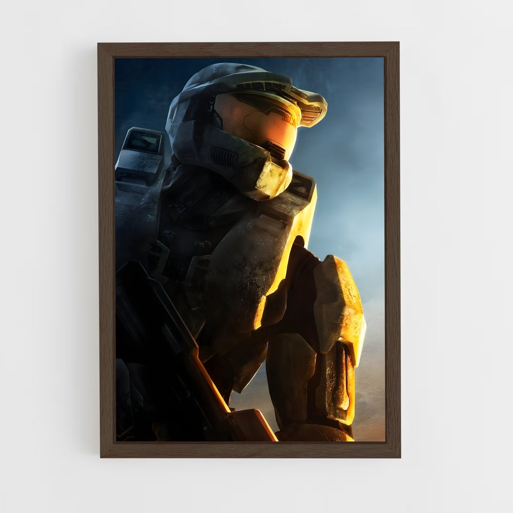Poster Halo Warrior (vue 5)