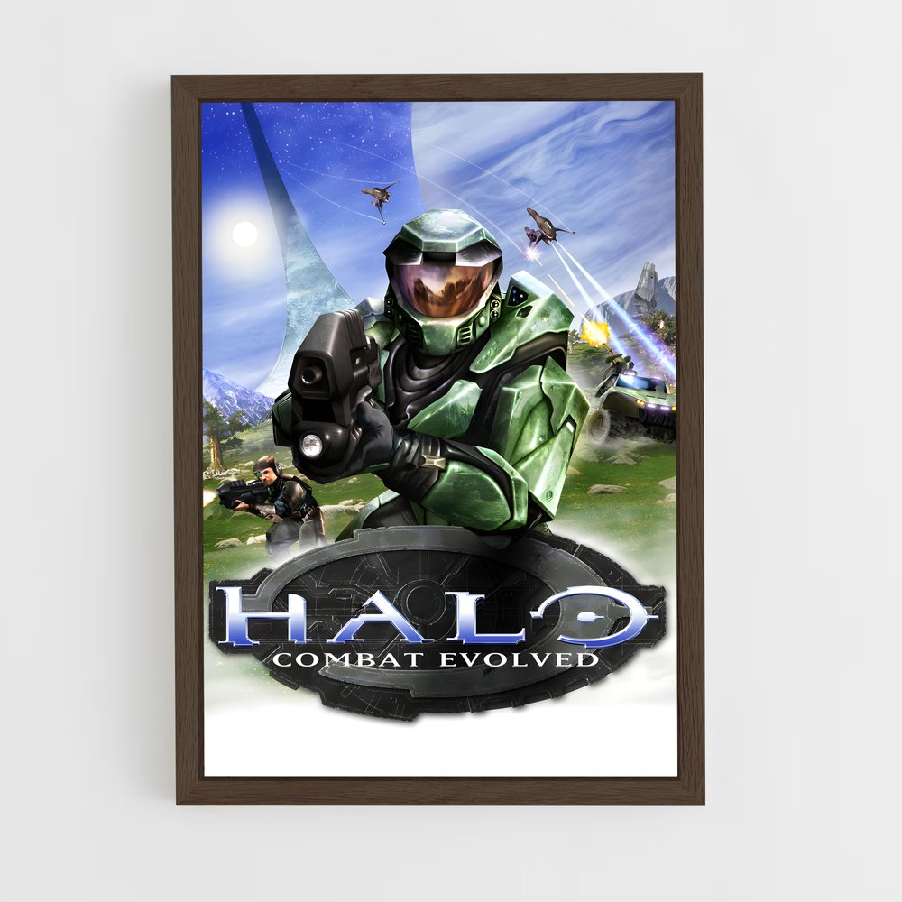Poster Combat Spacieux – affiche Halo (vue 5)