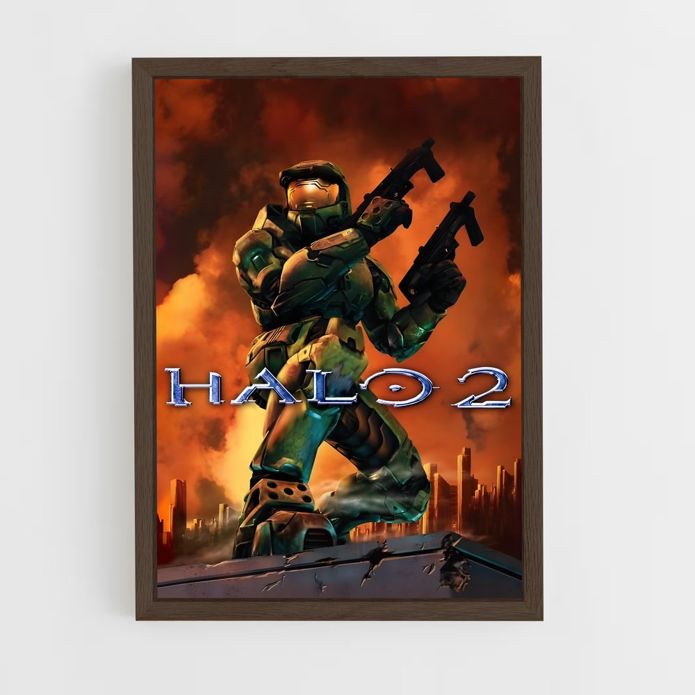 Poster Guerre Galactique – affiche Halo (vue 5)