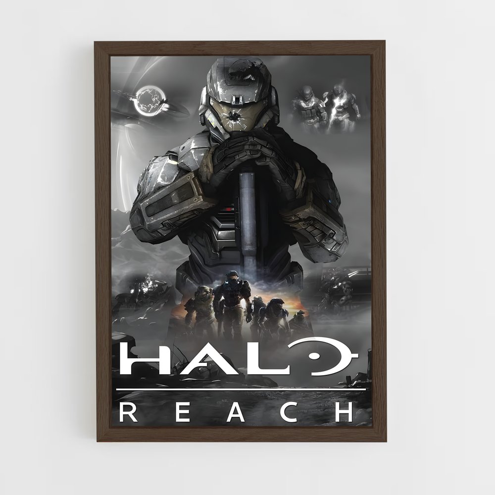 Poster Reach Galactique – affiche Halo (vue 5)