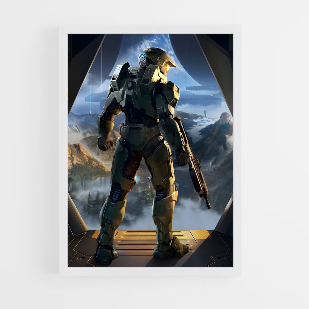Poster Spartan Guardians – affiche Halo (vue 3)
