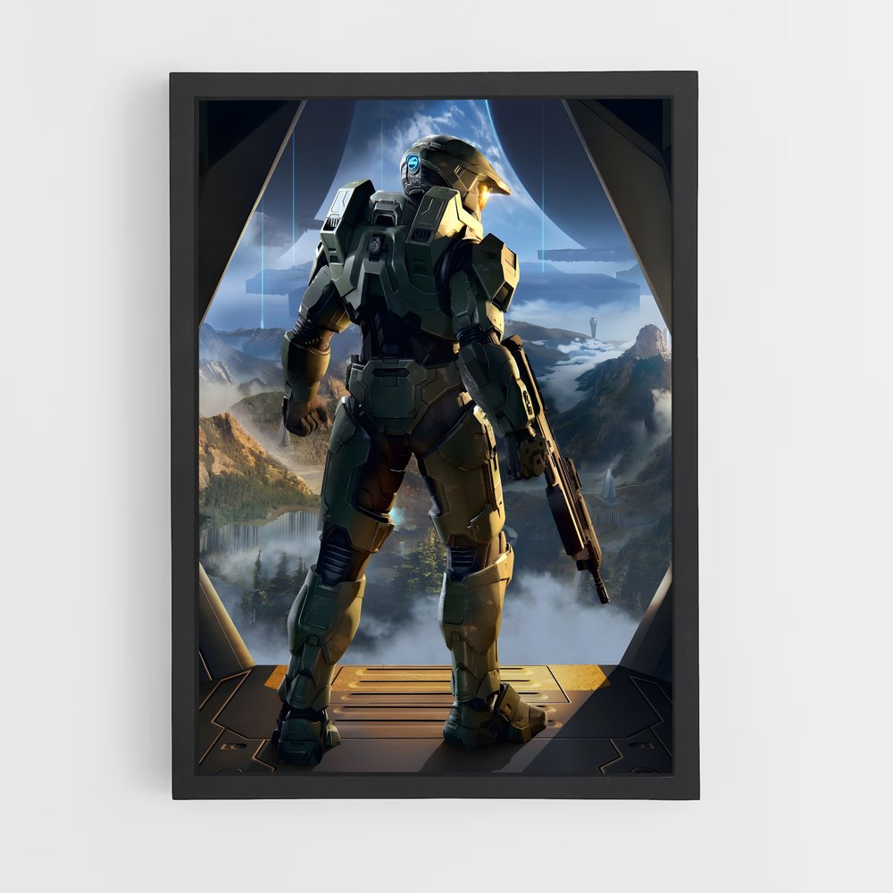 Poster Spartan Guardians – affiche Halo (vue 2)