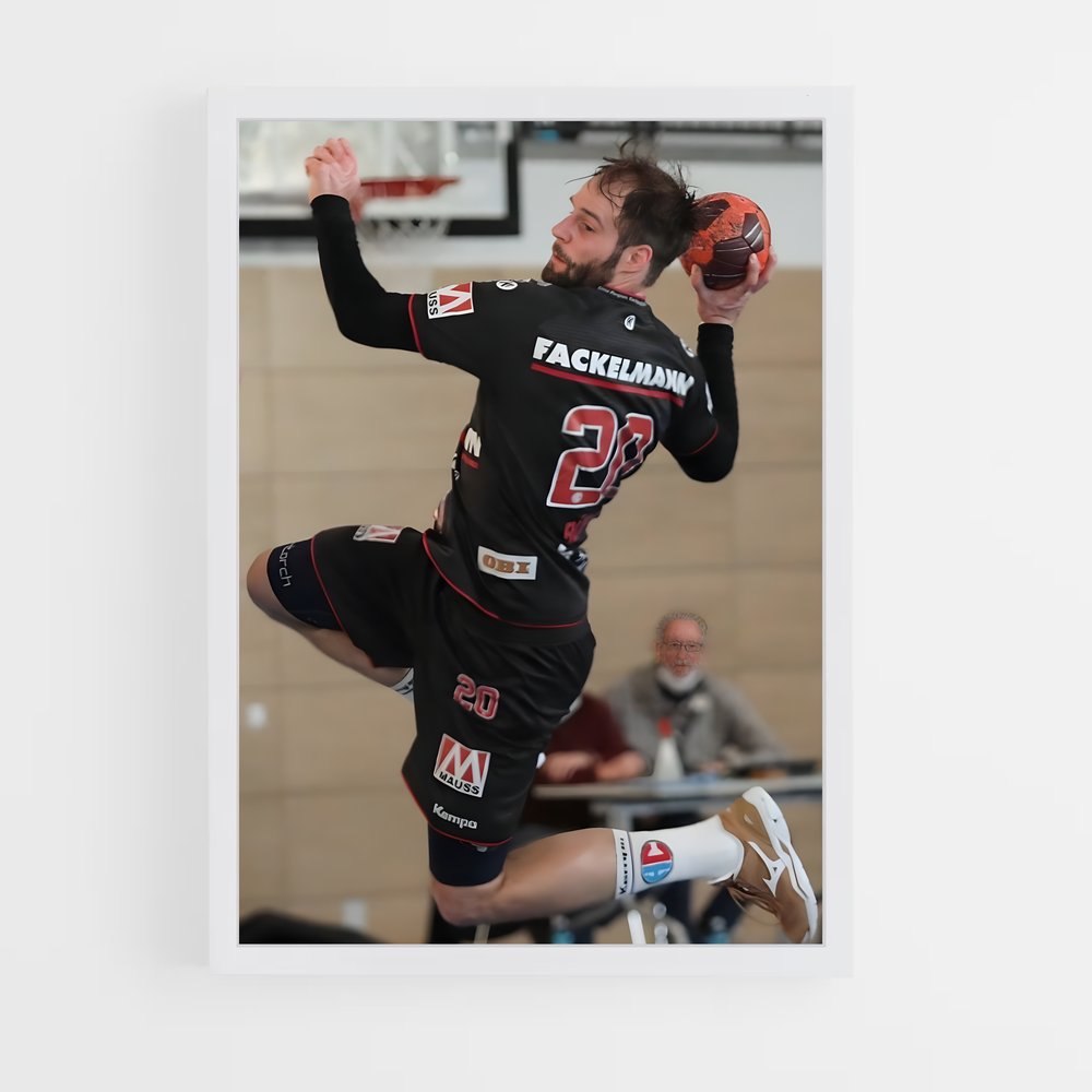Poster Action de Handball (vue 3)