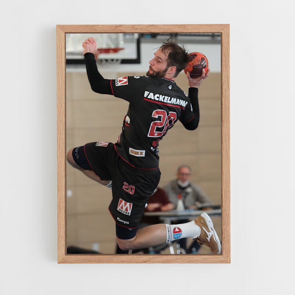 Poster Action de Handball (vue 4)