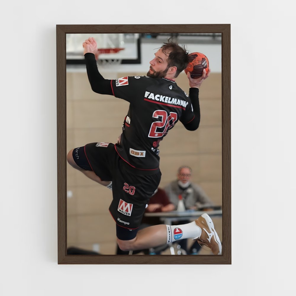 Poster Action de Handball (vue 5)