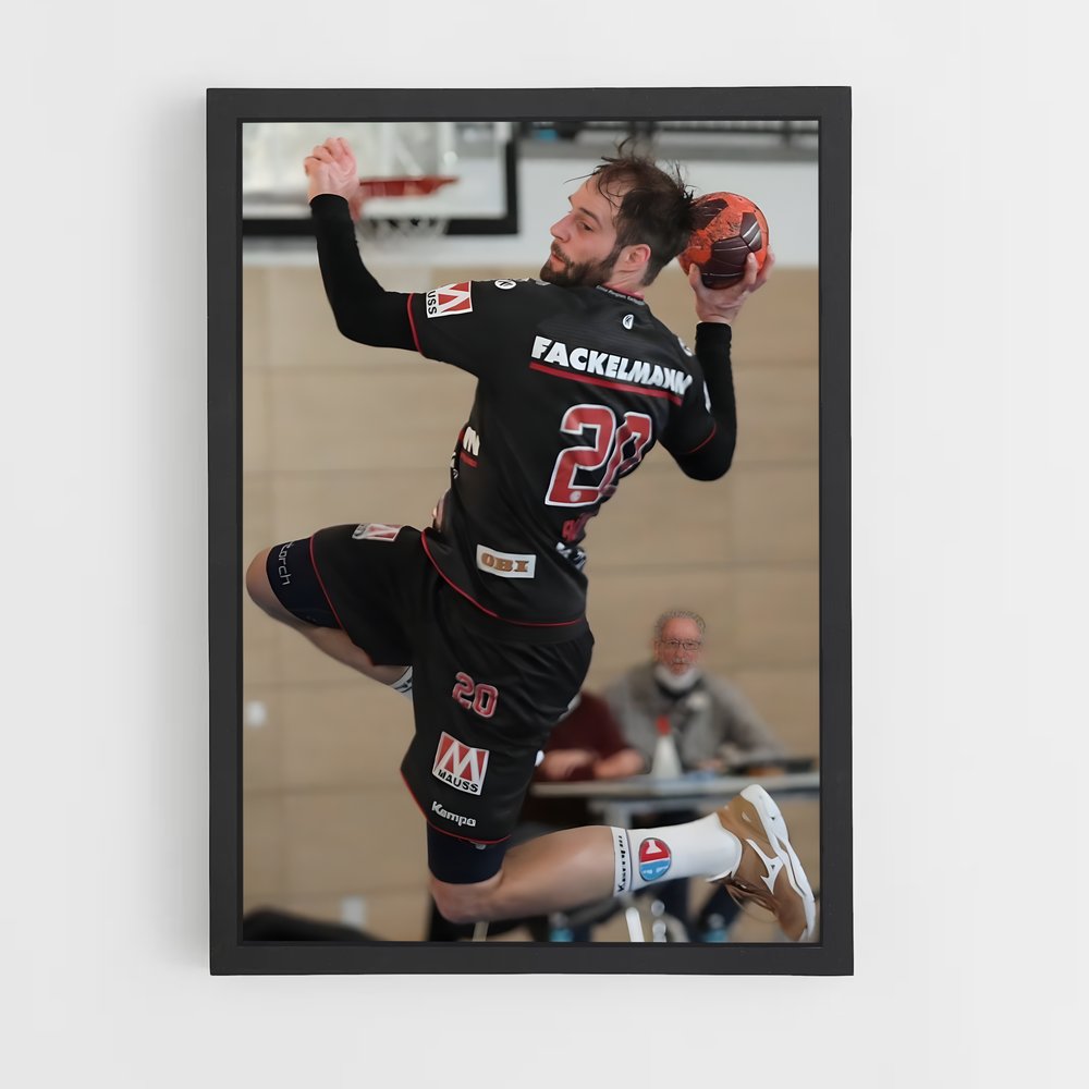 Poster Action de Handball (vue 2)