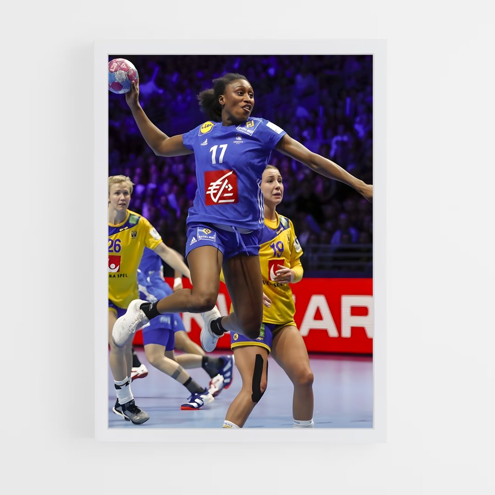 Poster Action en Handball (vue 3)